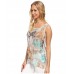 Sleeveless Chiffon Zebra Fresco